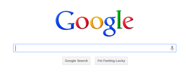 Google's home page has changed little in the last decade.